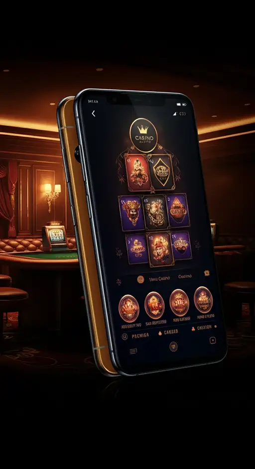 Gebruikerservaring van Golden Panda Casino op een smartphone, waarbij de intuïtieve navigatie en snelle toegang tot diverse spellen centraal staan.